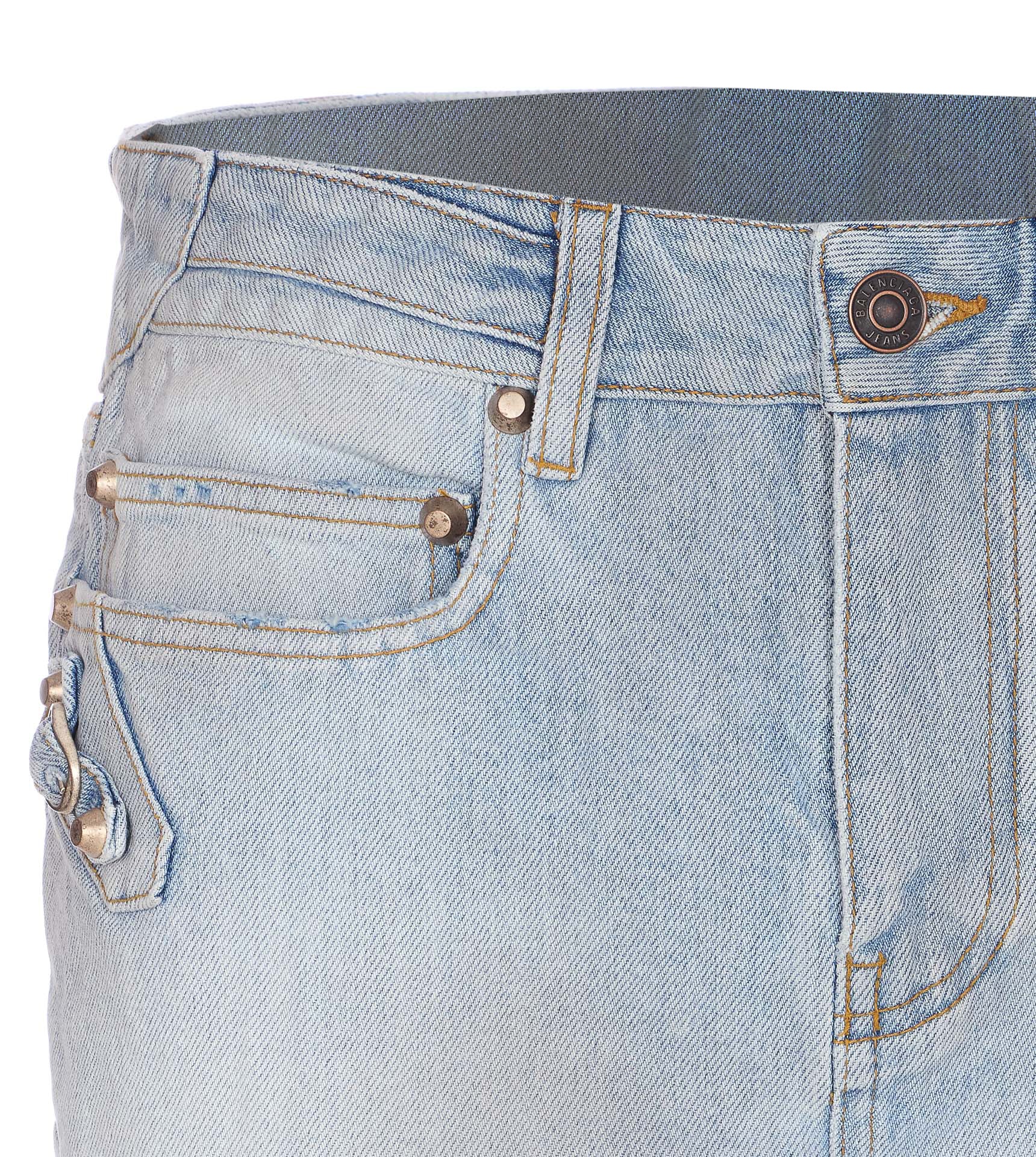 Balenciaga Skirts Blue Cotton