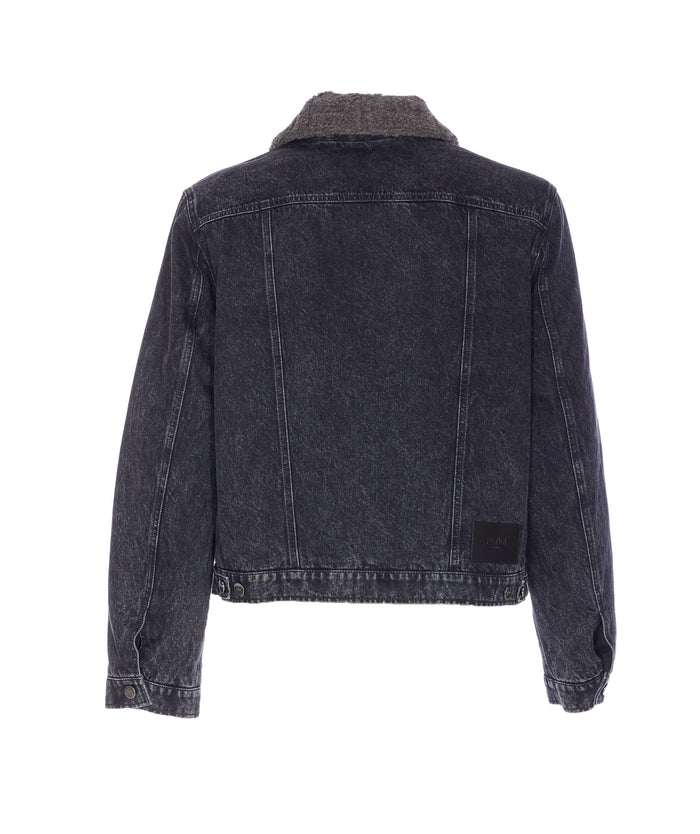 Fendi Jackets Black Cotton