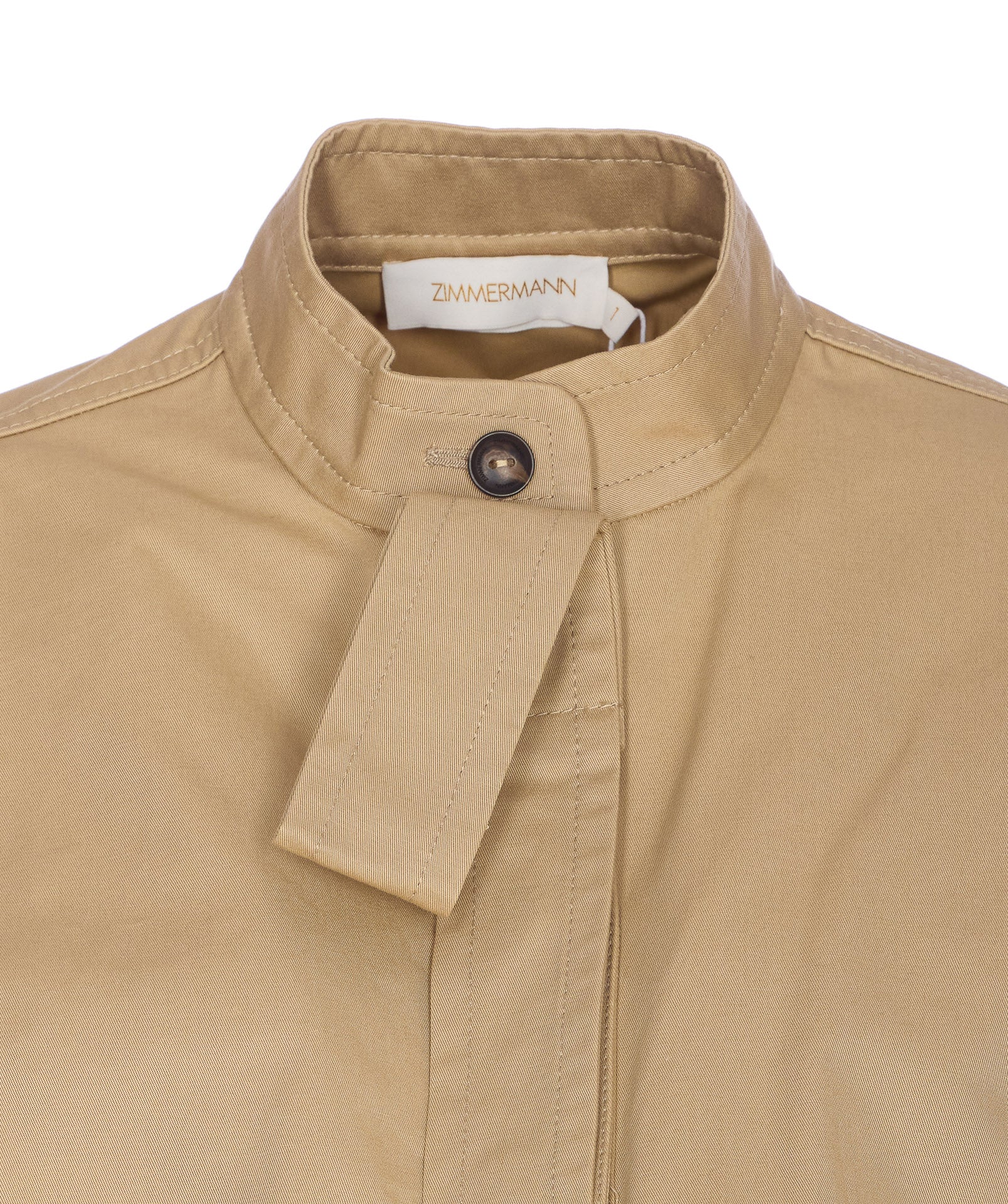 Zimmermann Top Beige Cotton