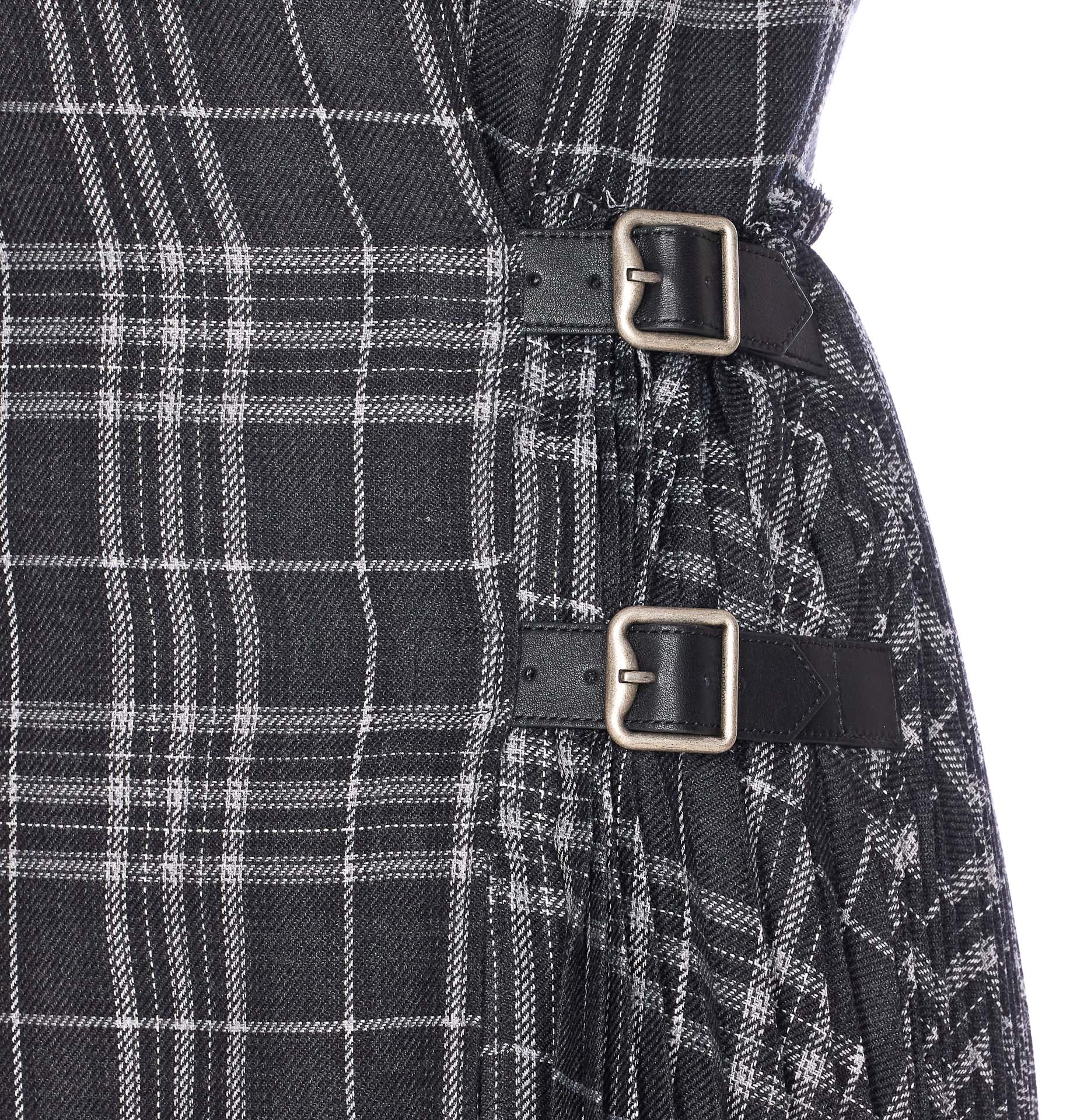 Burberry Dresses Grey Polyester