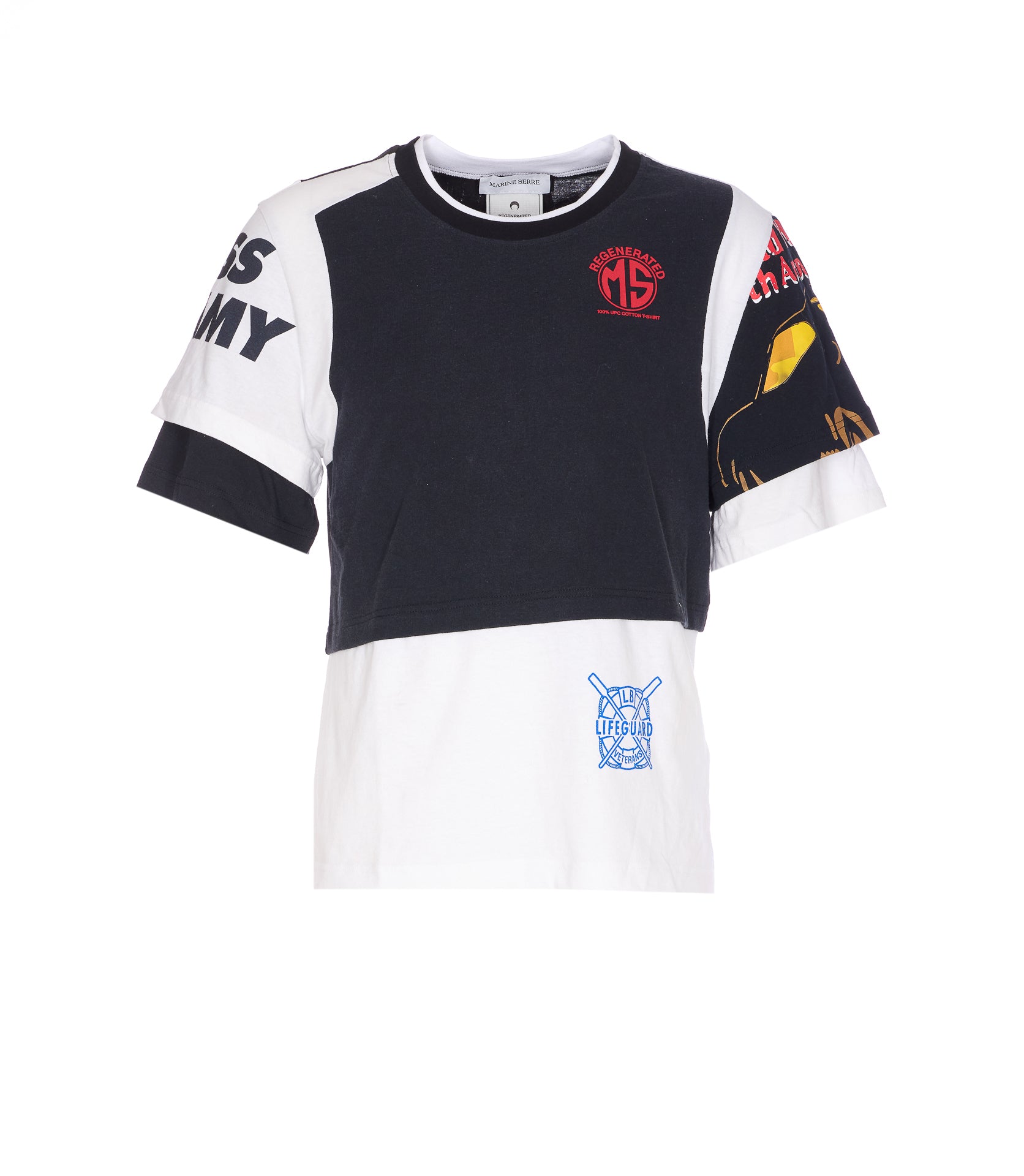 MARINE SERRE T-shirts and Polos White Cotton