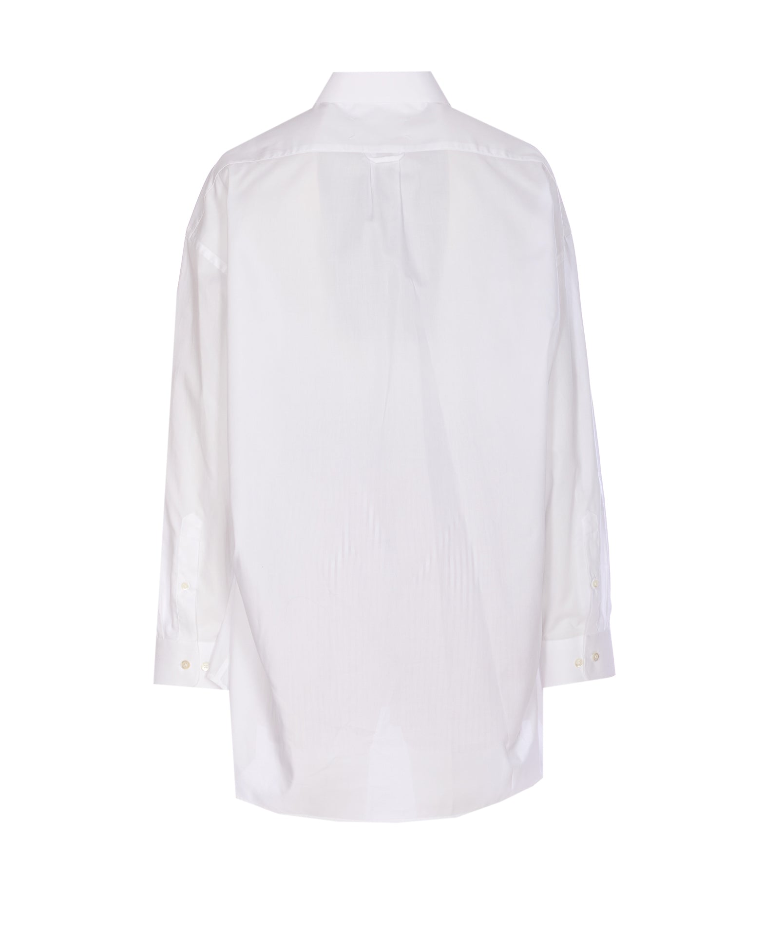 Maison Margiela Trousers White Cotton