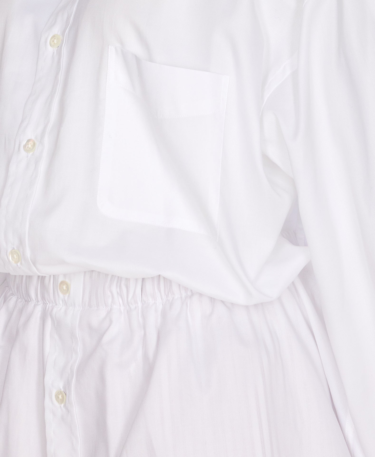 Maison Margiela Trousers White Cotton
