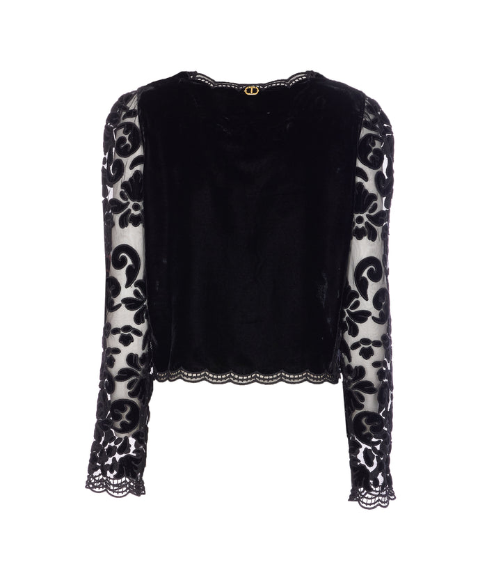 Twin-Set Jackets Black Polyester