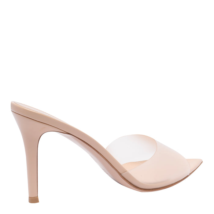 Gianvito Rossi With Heel Pink Rubber/leather Sole