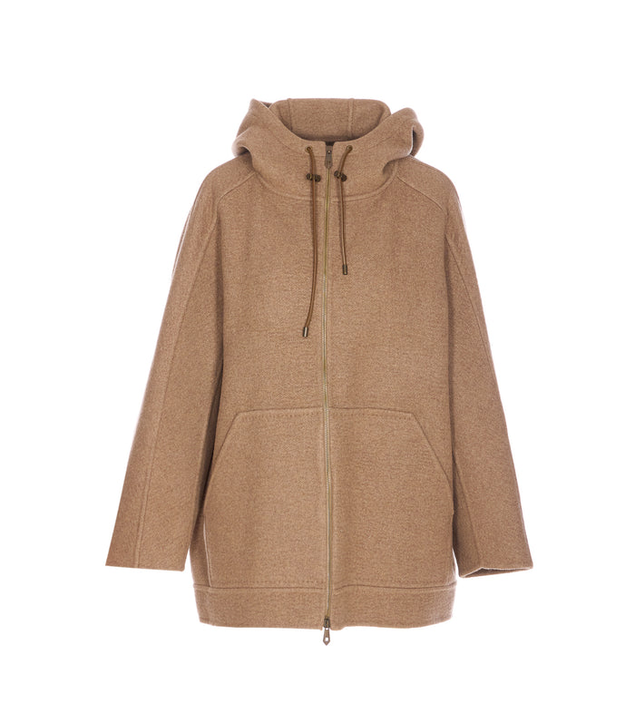Max Mara Coats Beige Cashmere