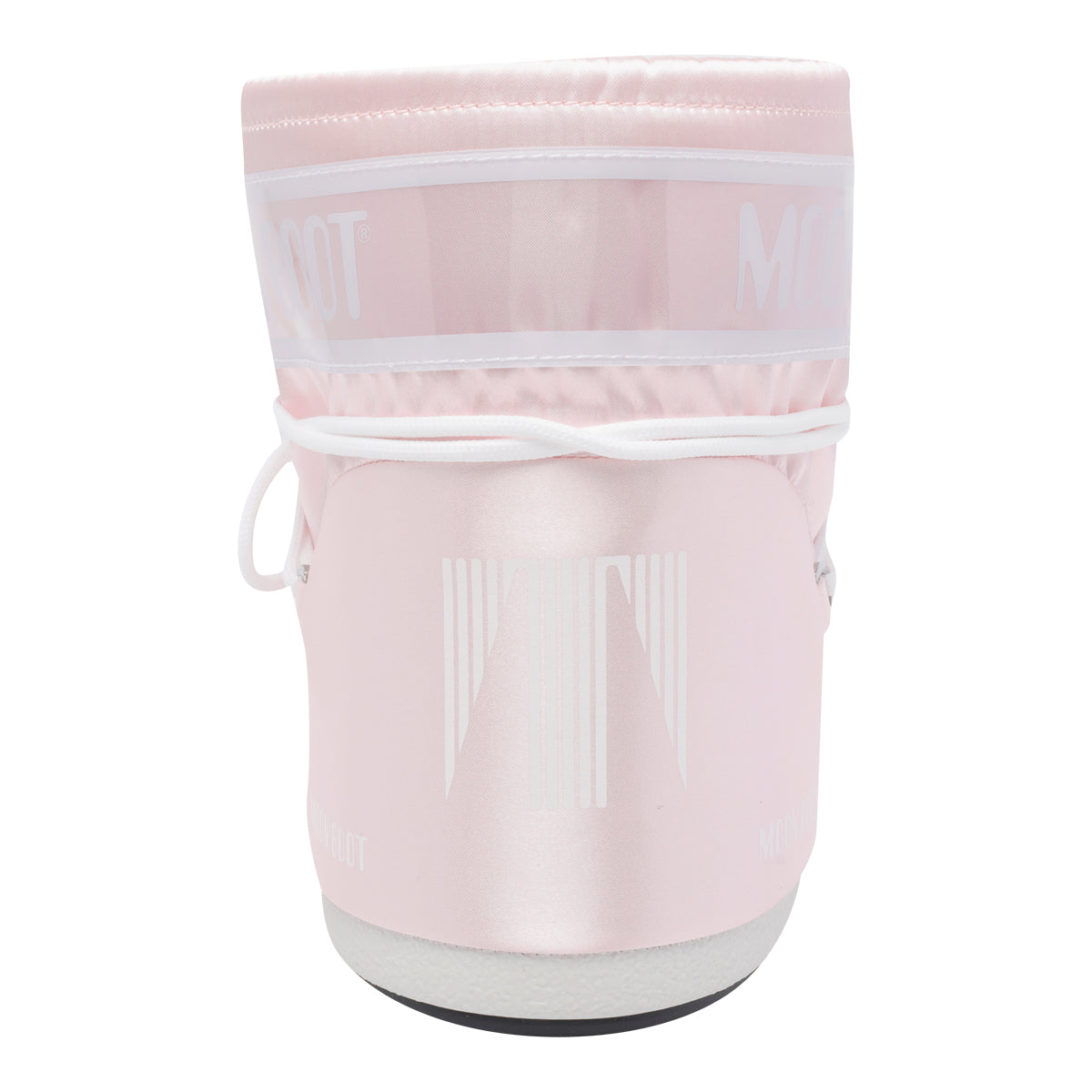 Moon Boot Pink Fabric/rubber Sole