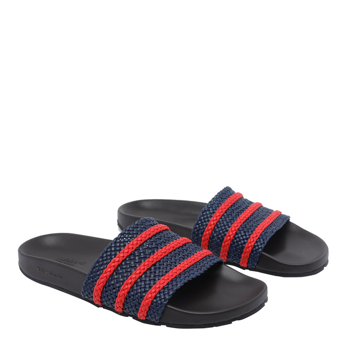 ADIDAS ORIGINALS BY WALES BONNER Sandals Blue Calf Leather/rubber Sole
