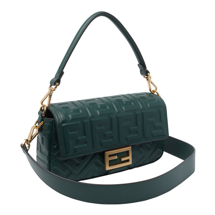 Fendi Bags Green Calf Leather