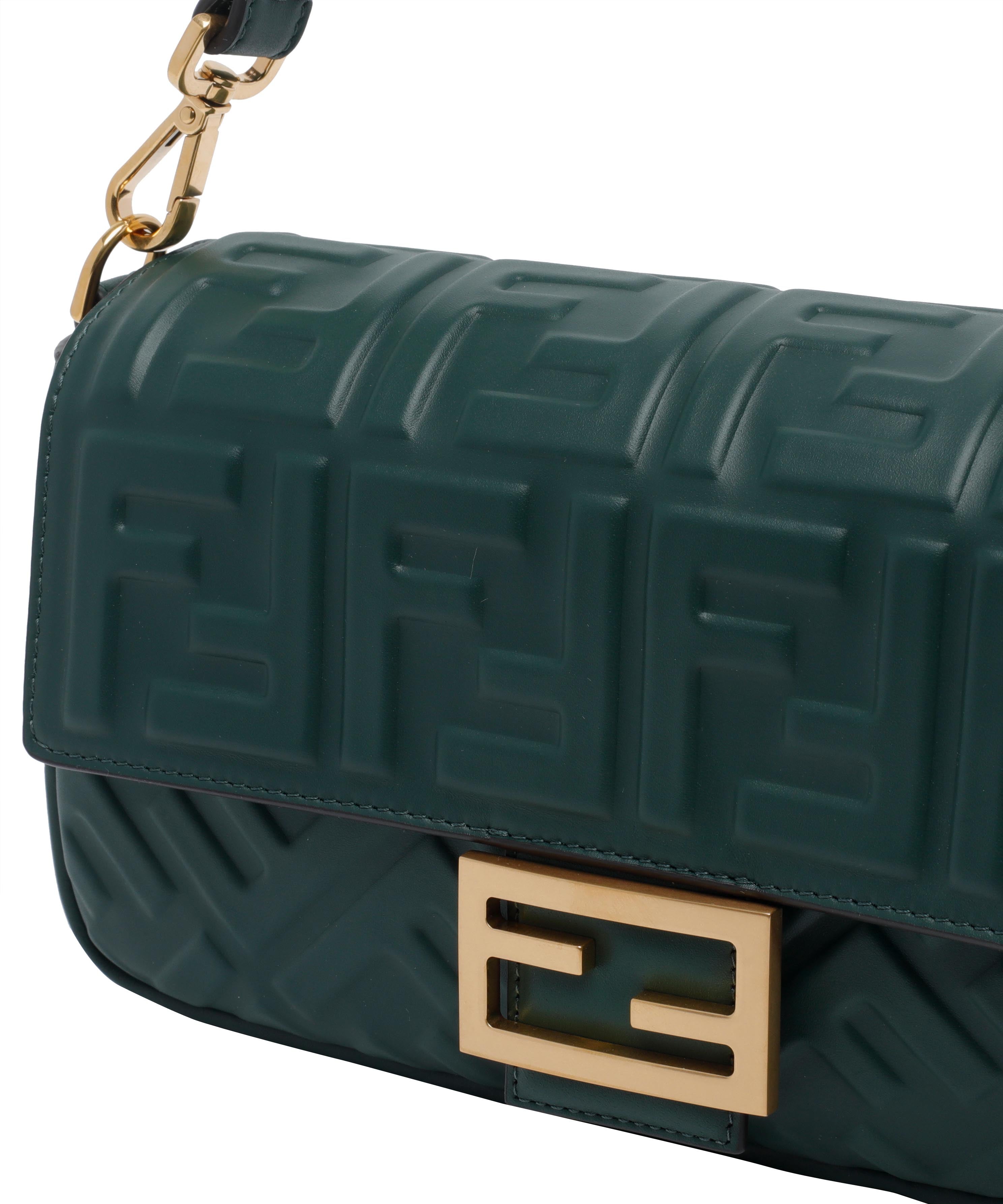 Fendi Bags Green Calf Leather