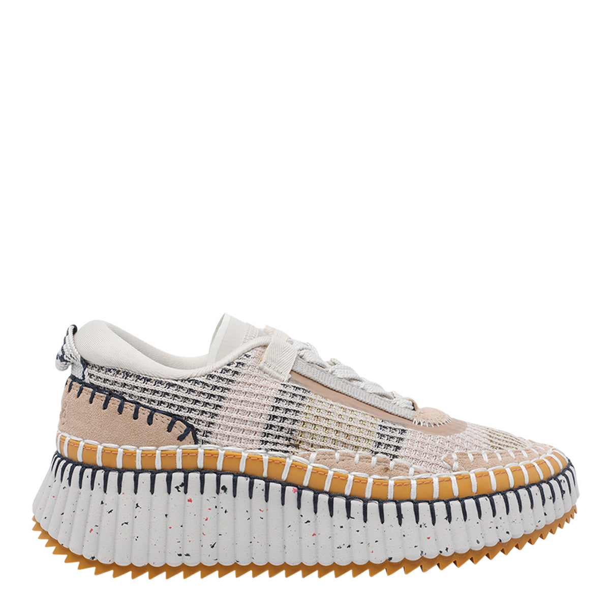Chloè Sneakers Beige Fabric