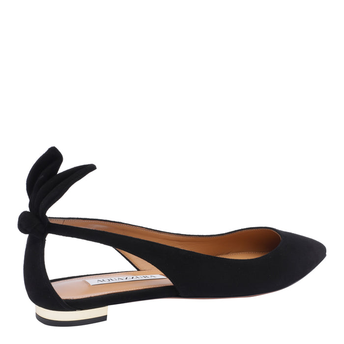 Aquazzura Flat Shoes Black