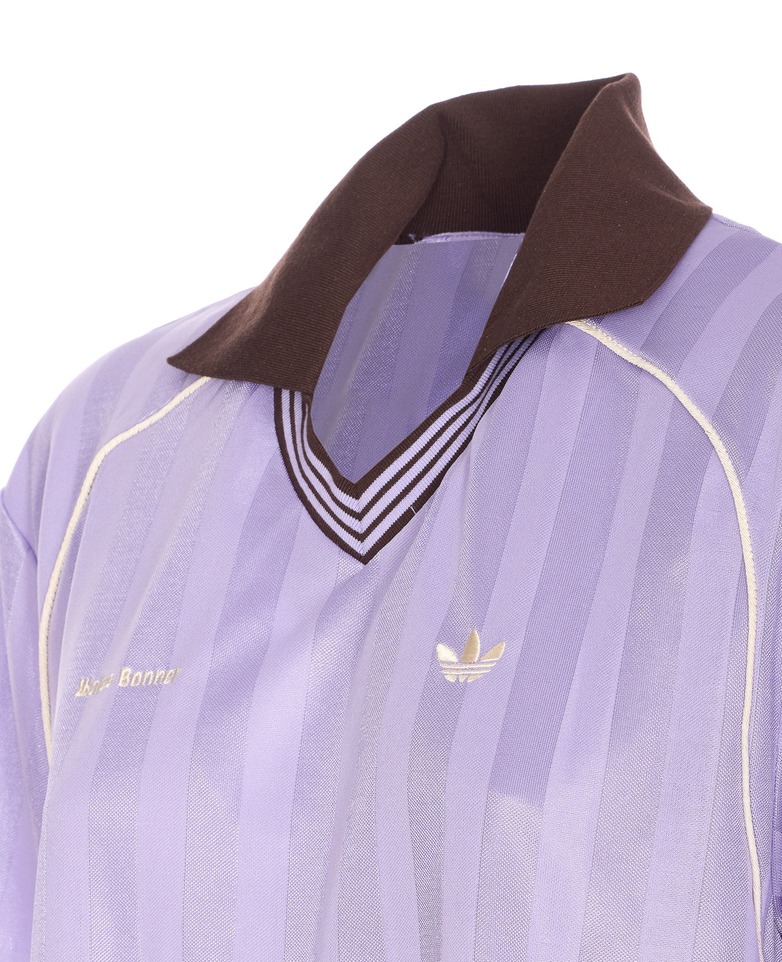 ADIDAS ORIGINALS BY WALES BONNER T-shirts and Polos Purple Polyester