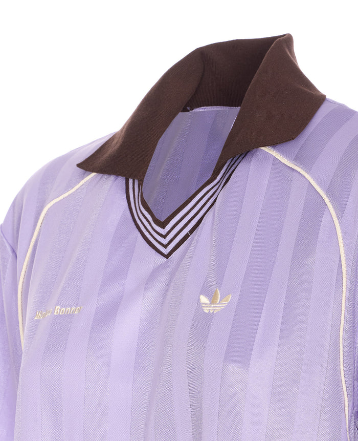 ADIDAS ORIGINALS BY WALES BONNER T-shirts and Polos Purple Polyester