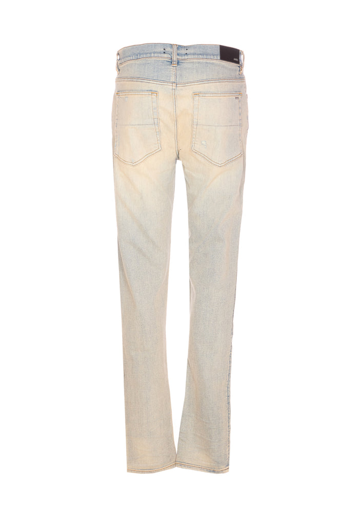 Amiri Jeans Blue Cotton