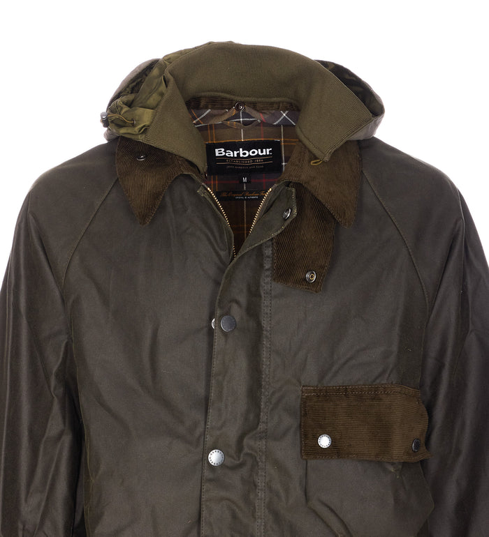 Barbour Jackets Green Waxed Cotton