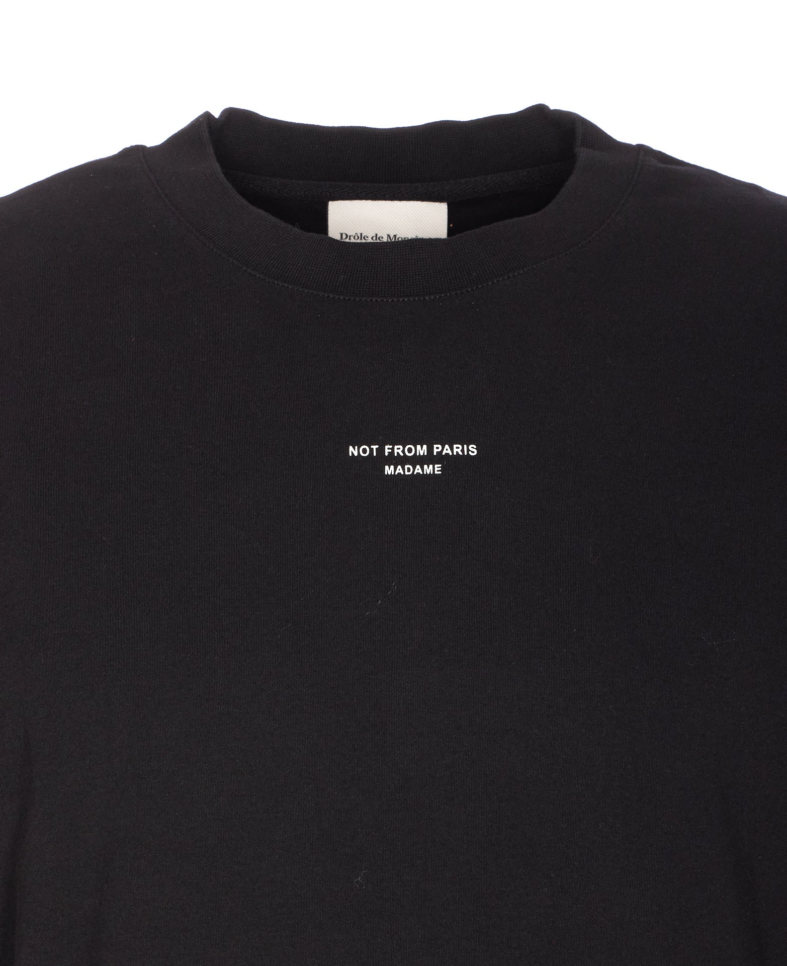 DROLE DE MONSIEUR T-shirts and Polos Black Cotton
