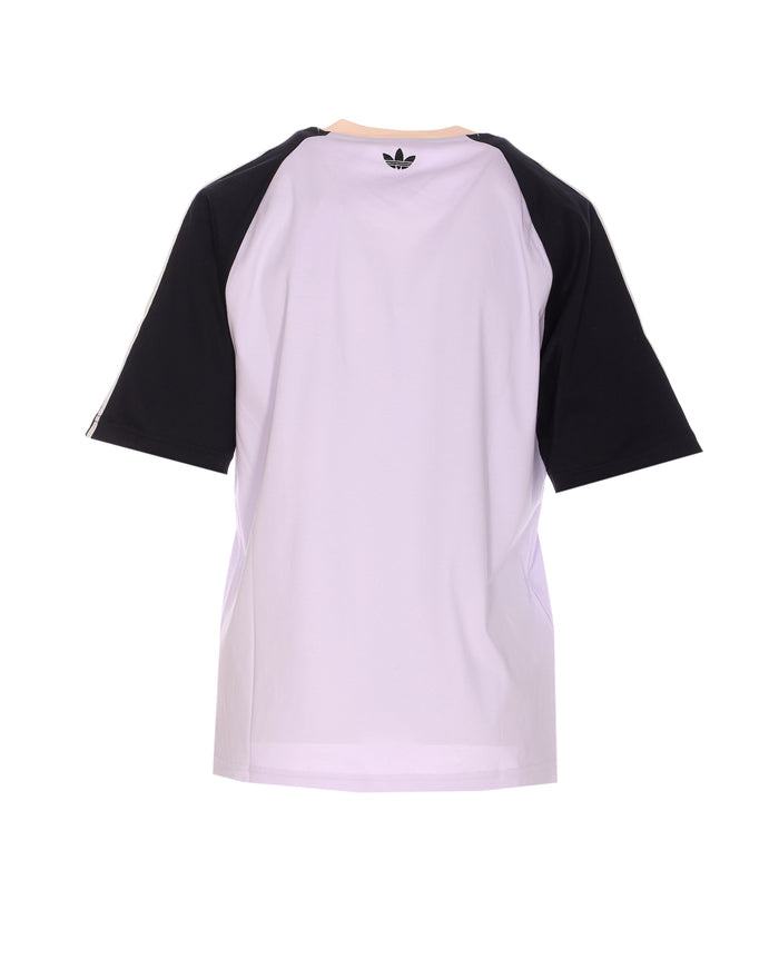ADIDAS ORIGINALS BY WALES BONNER T-shirts and Polos Pink Cotton