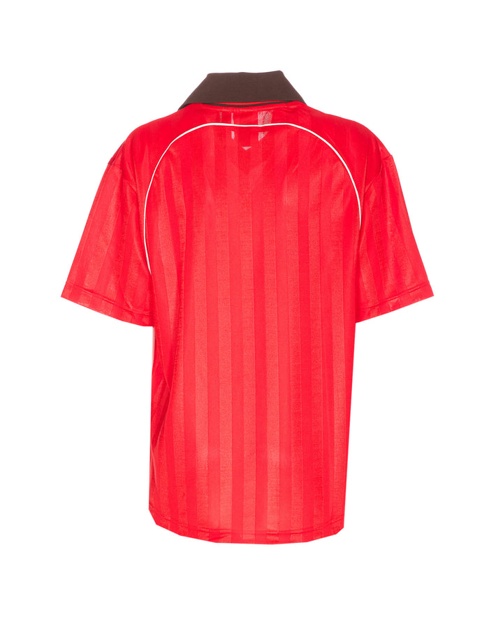 ADIDAS ORIGINALS BY WALES BONNER T-shirts and Polos Red Recycled Polyester