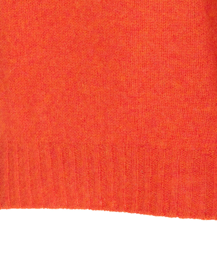 Howlin Sweaters Orange Pure Wool