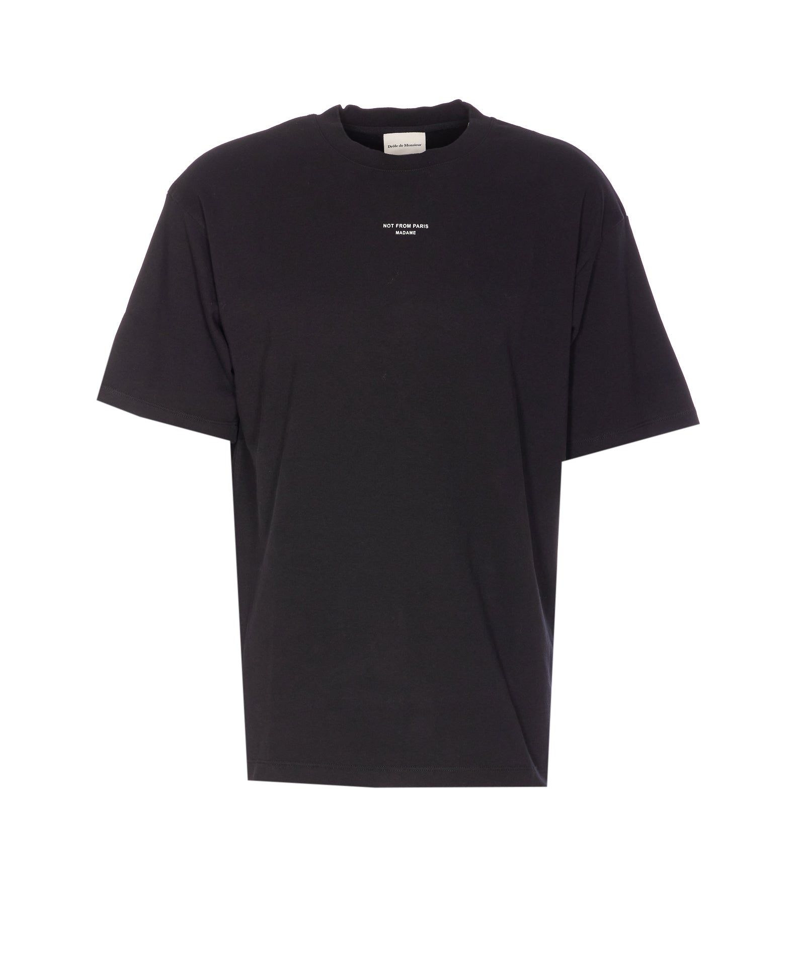 DROLE DE MONSIEUR T-shirts and Polos Black Cotton