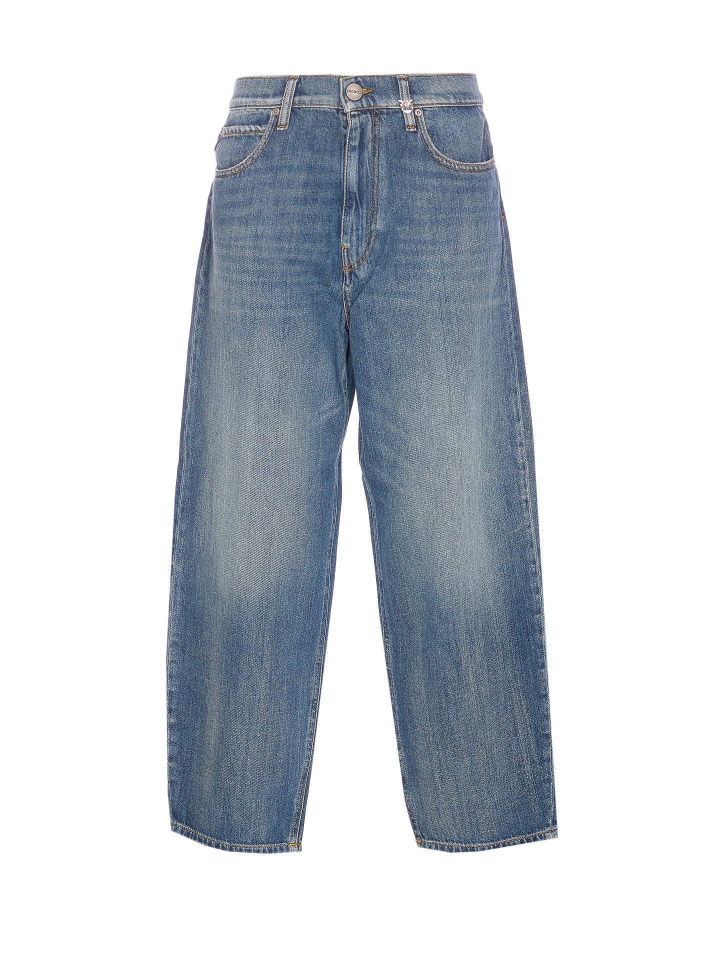 Pinko Jeans Blue Cotton