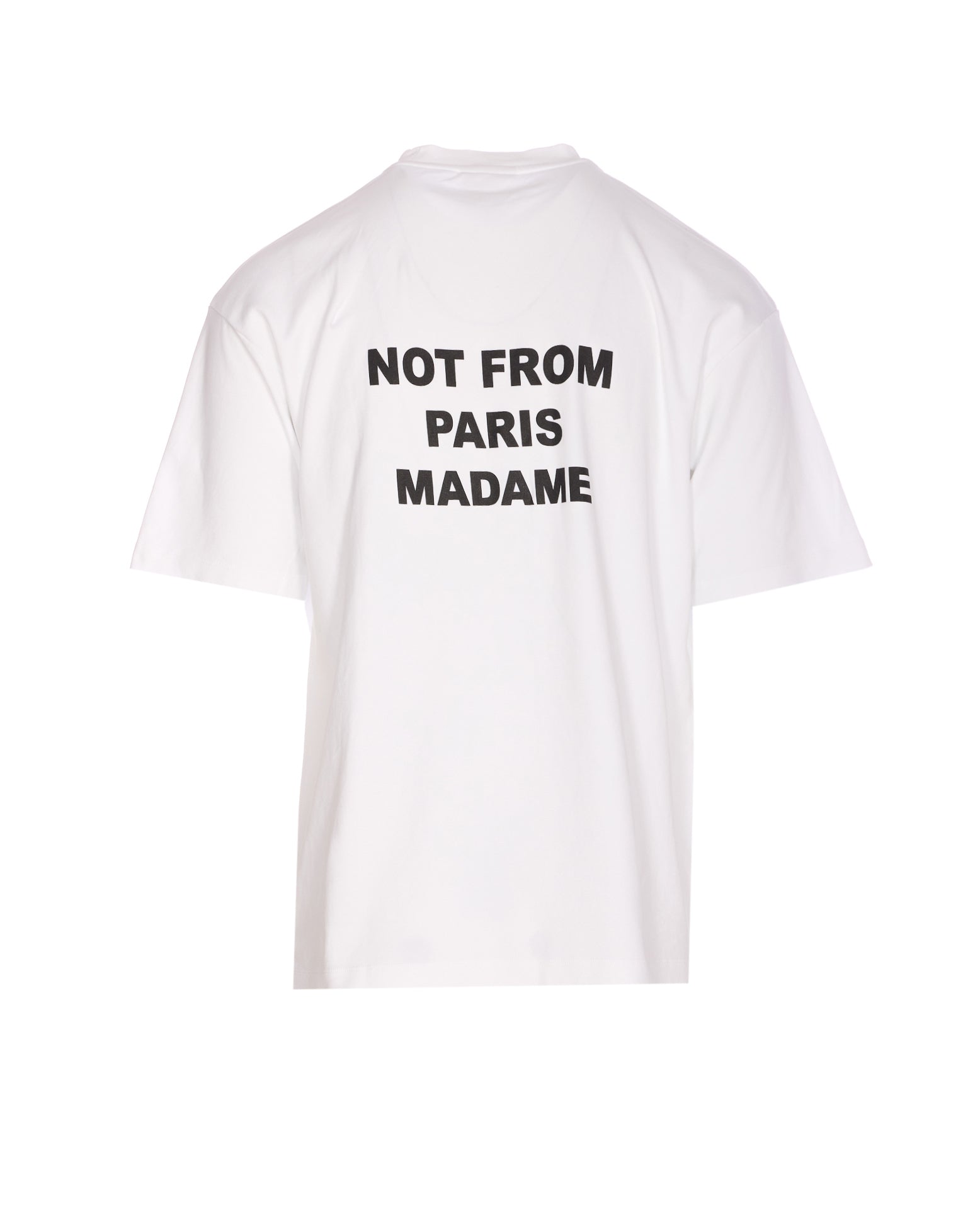 DROLE DE MONSIEUR T-shirts and Polos White Cotton