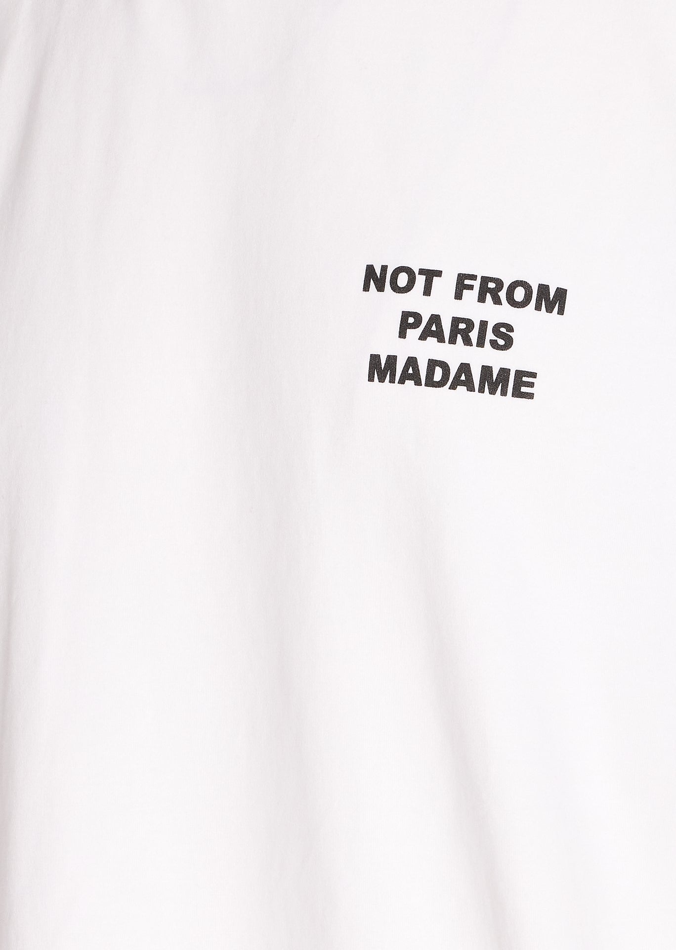 DROLE DE MONSIEUR T-shirts and Polos White Cotton