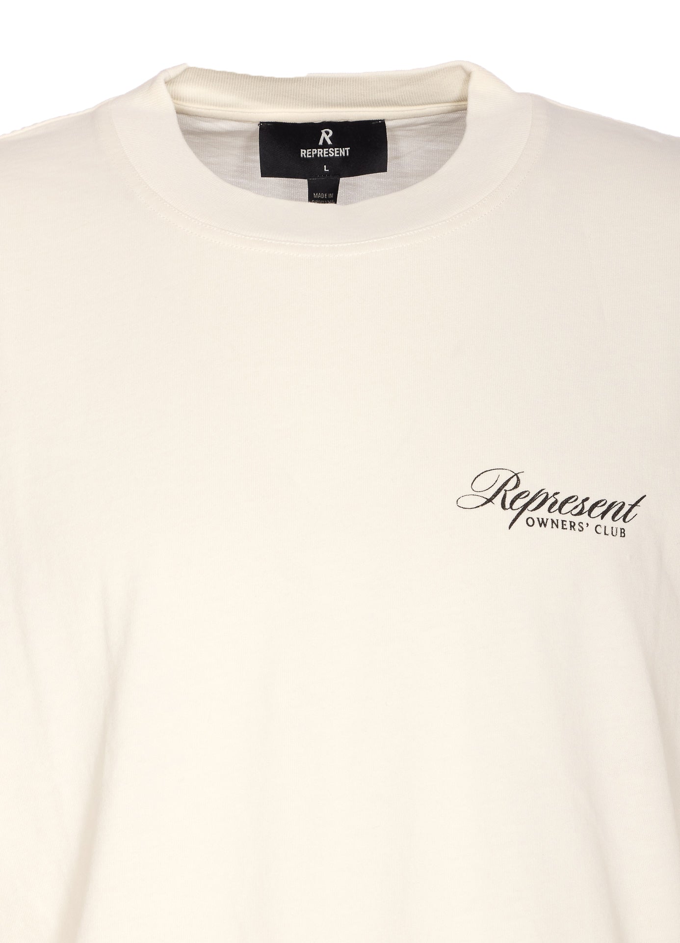 Represent T-shirts and Polos White Cotton