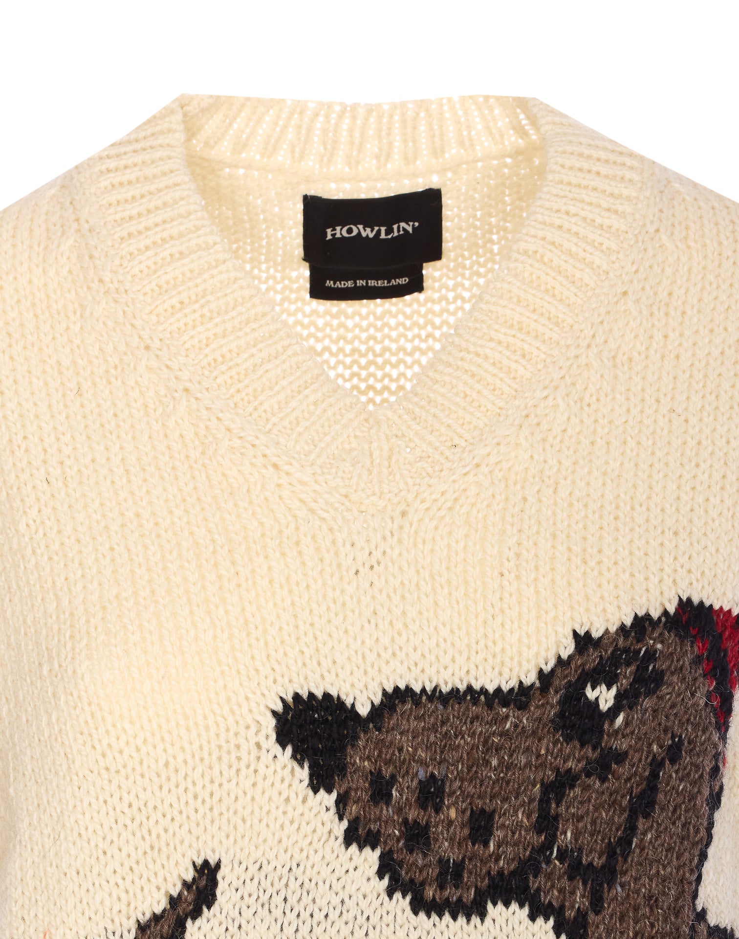 Howlin Jackets White Pure Wool