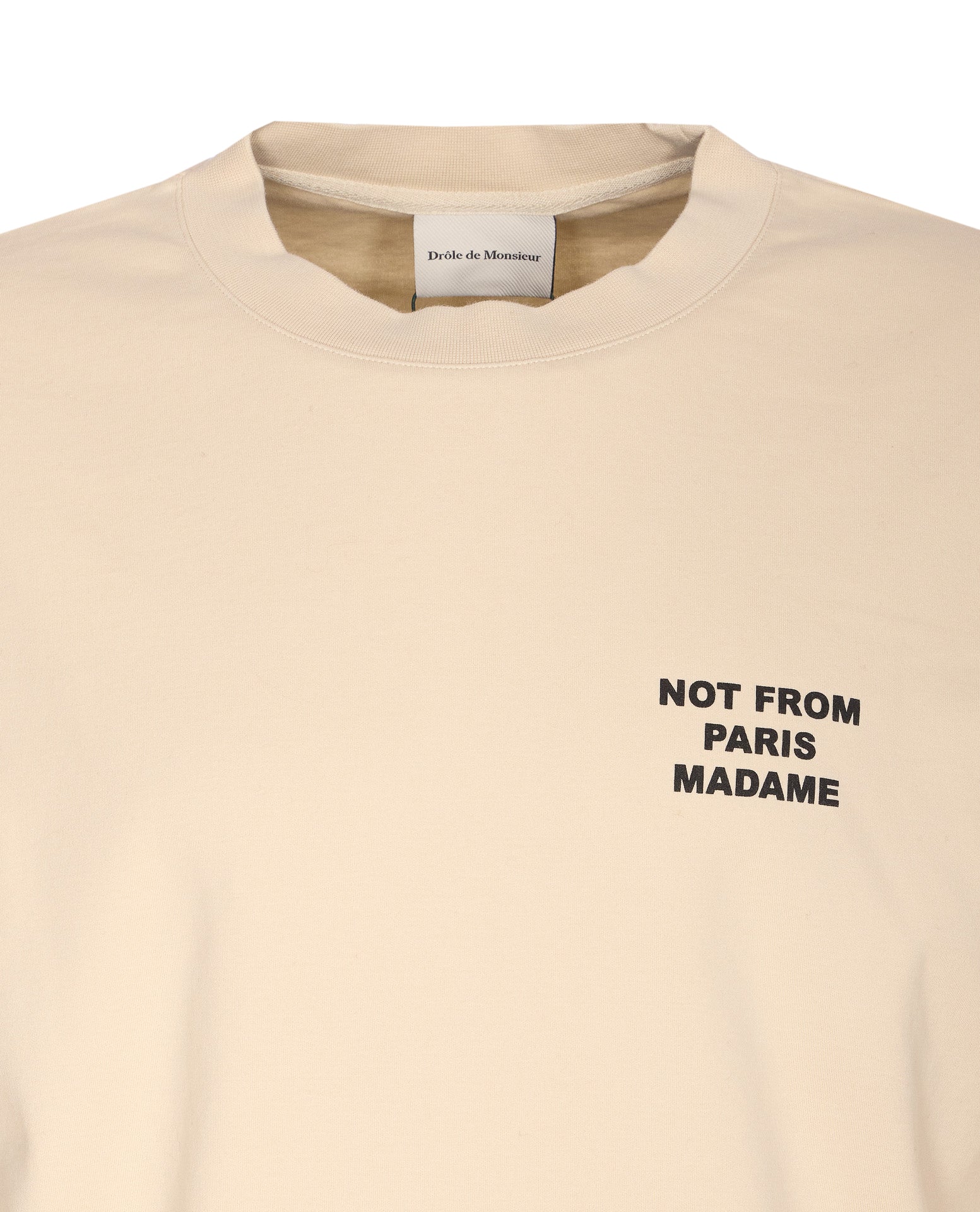 DROLE DE MONSIEUR T-shirts and Polos Beige Cotton