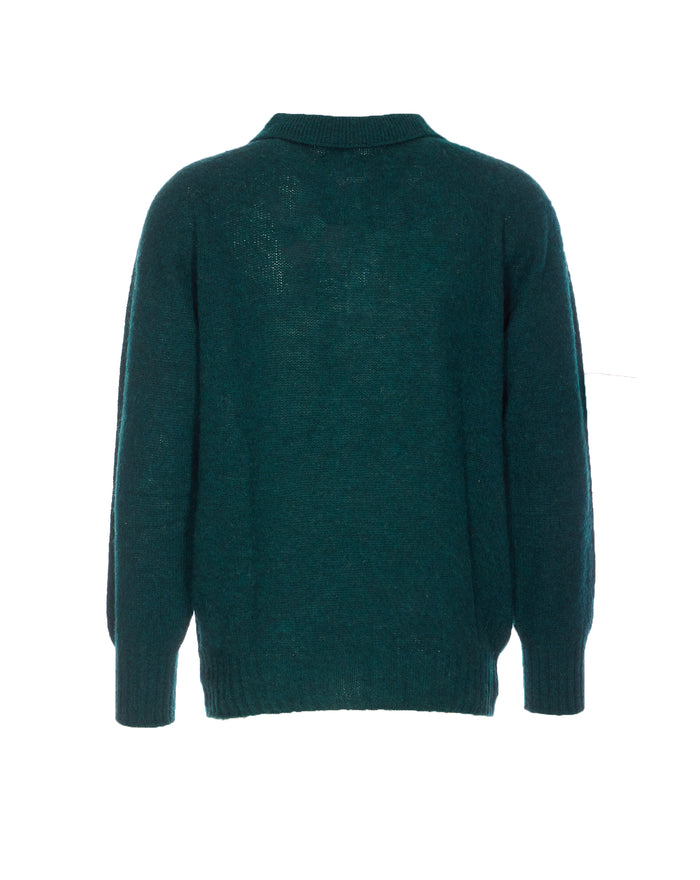Howlin Sweaters Green Pure Wool