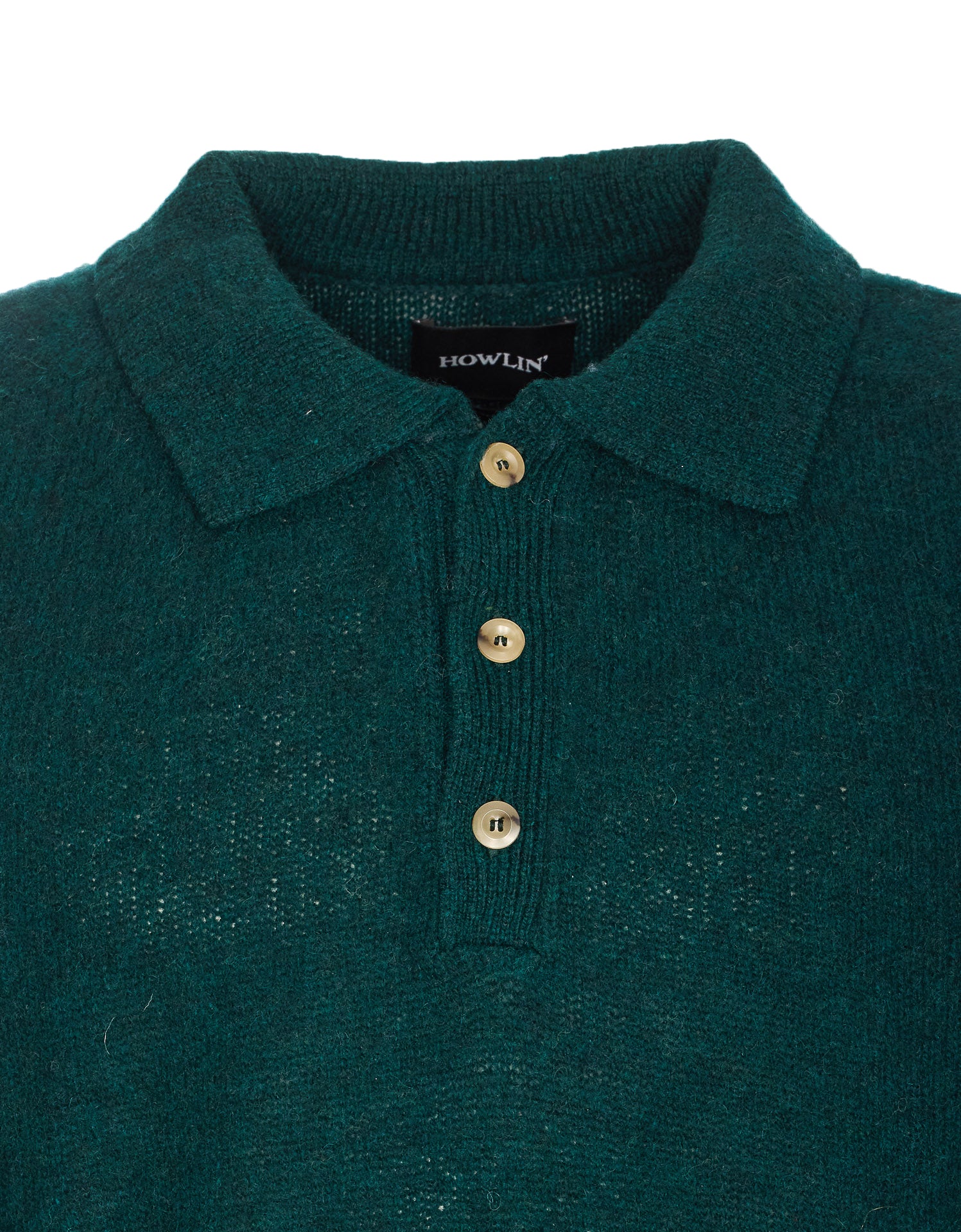 Howlin Sweaters Green Pure Wool
