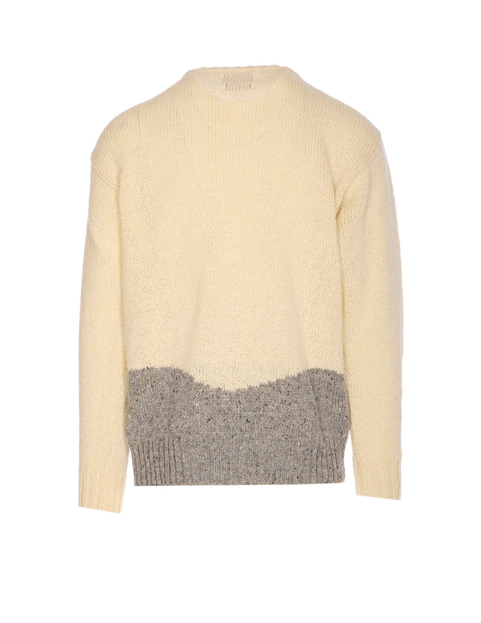 Howlin Sweaters Beige Pure Wool