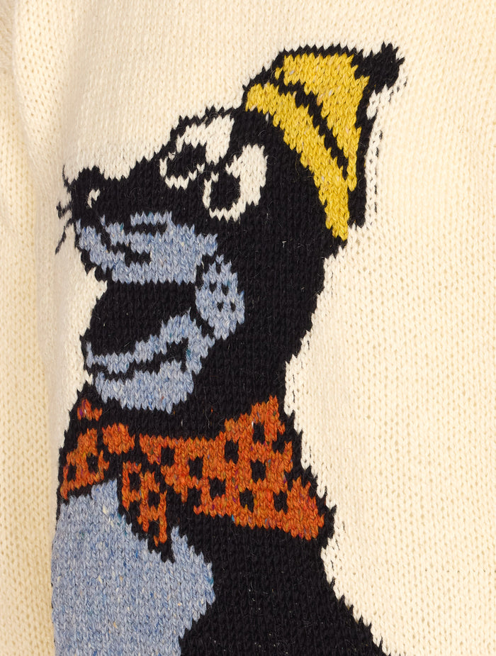 Howlin Sweaters Beige Pure Wool