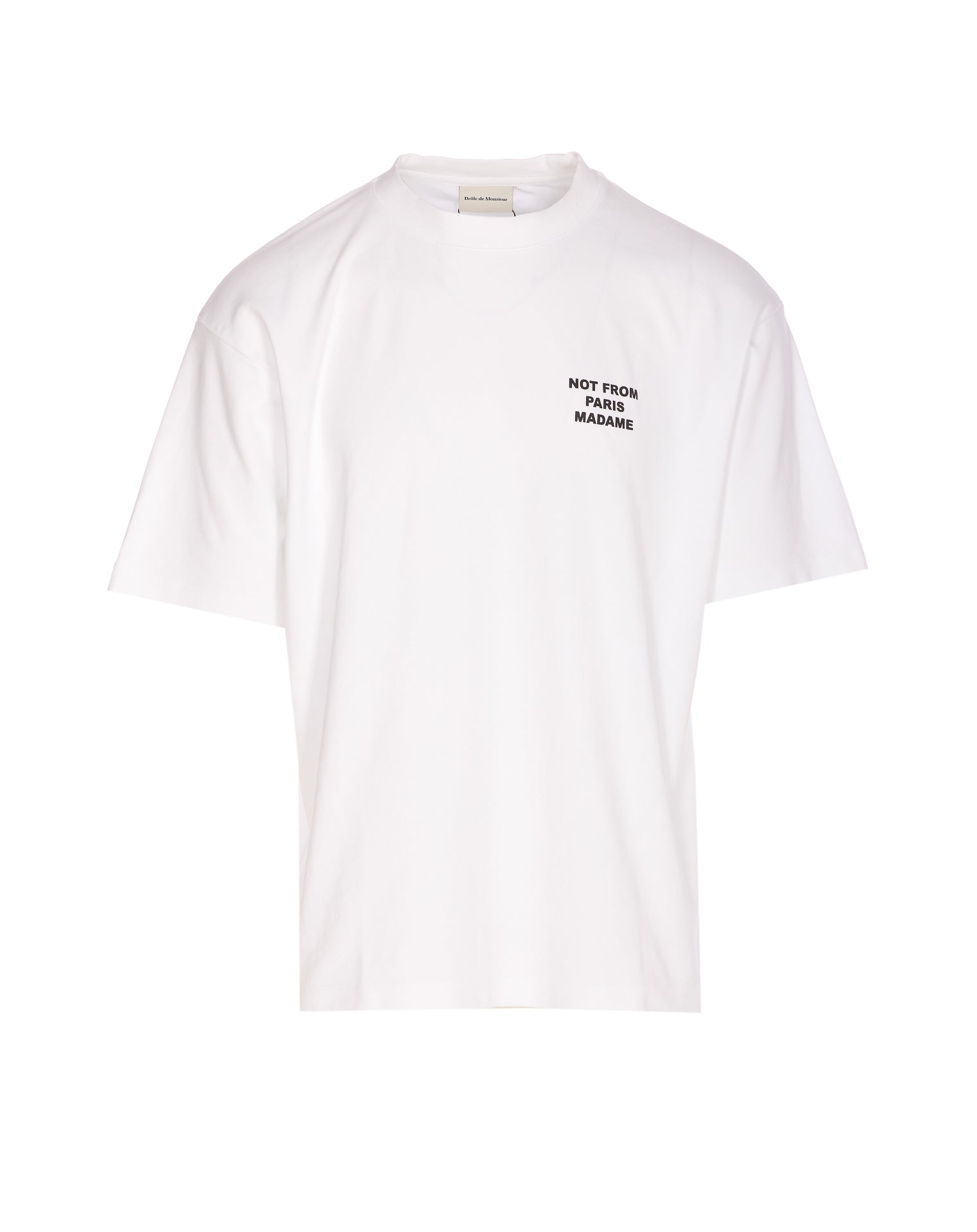 DROLE DE MONSIEUR T-shirts and Polos White Cotton