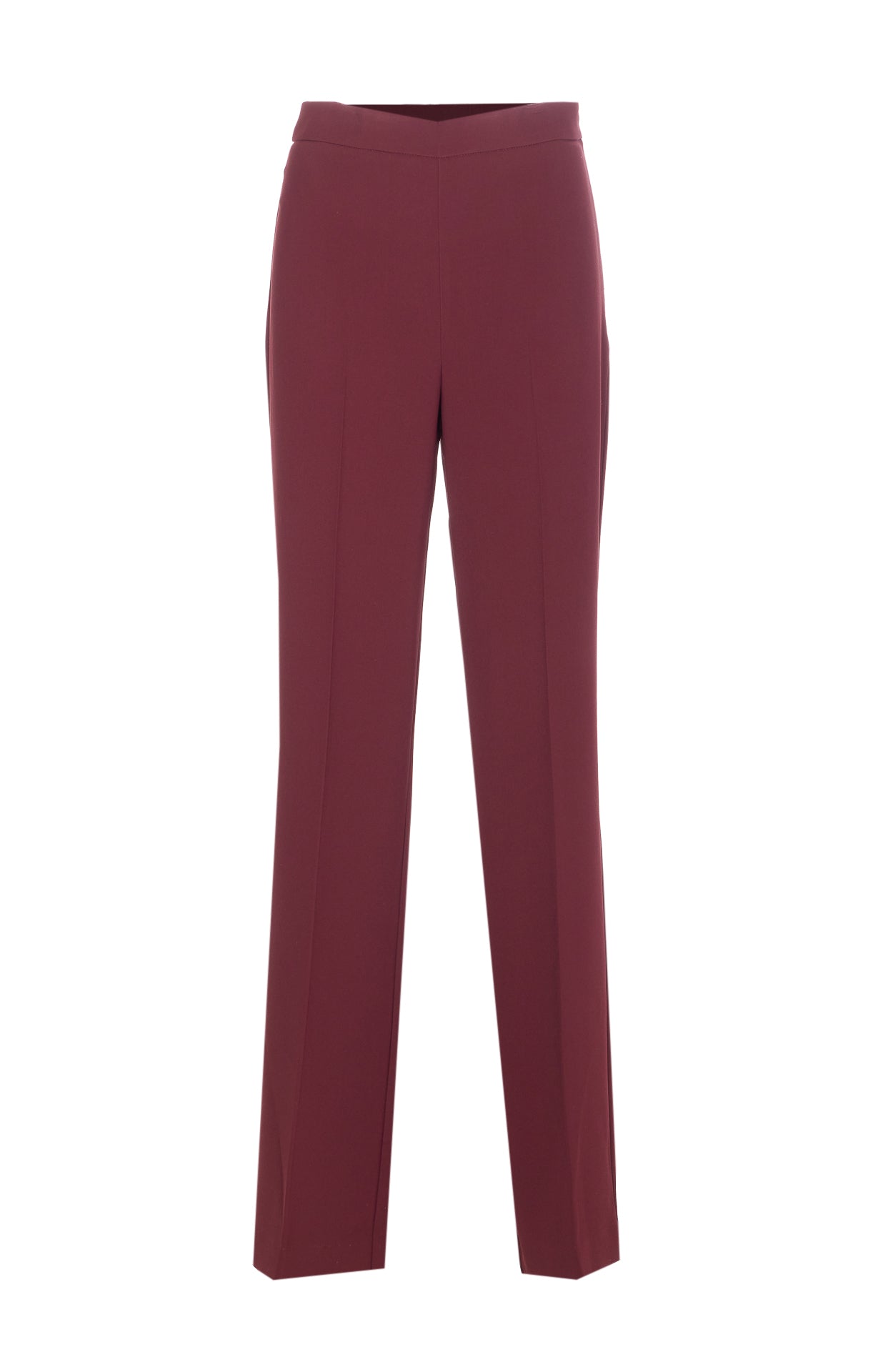 Twin-set Trousers Red Polyester