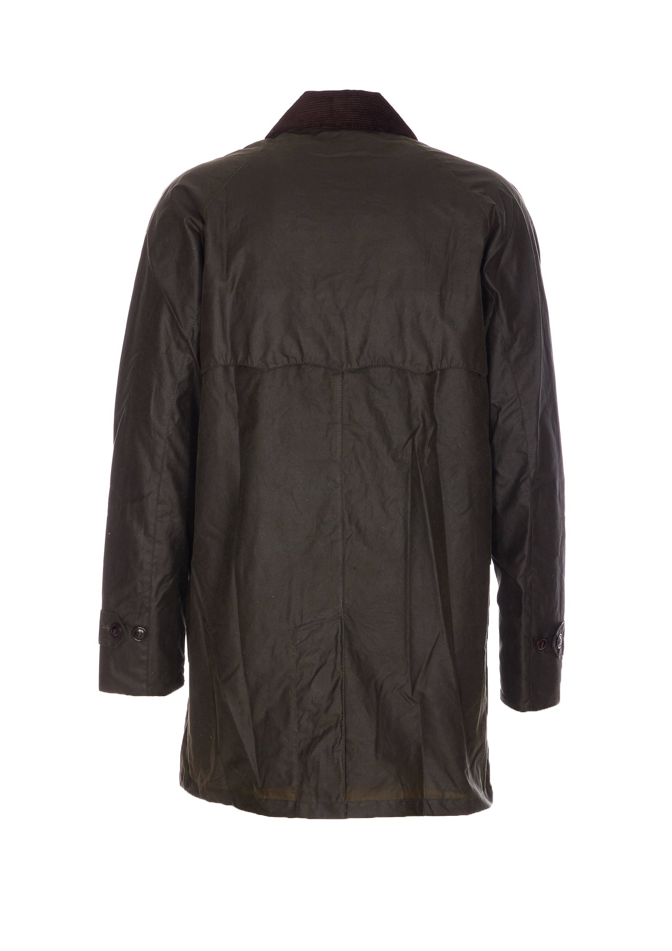 BARBOUR X BARACUTA Coats Green Waxed Cotton