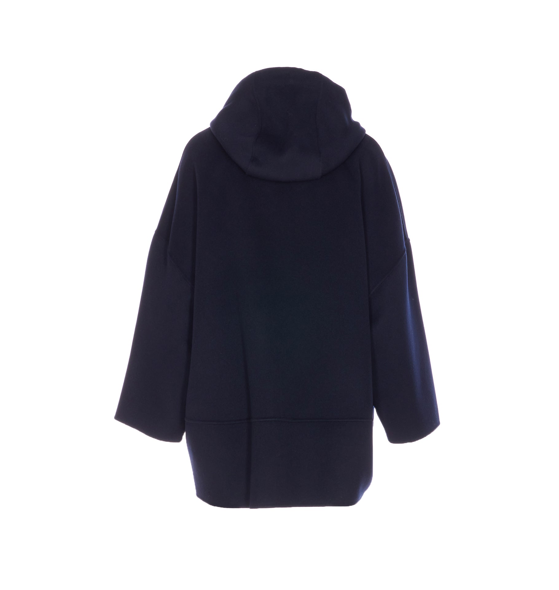 S Max Mara Coats Blue Virgin Wool