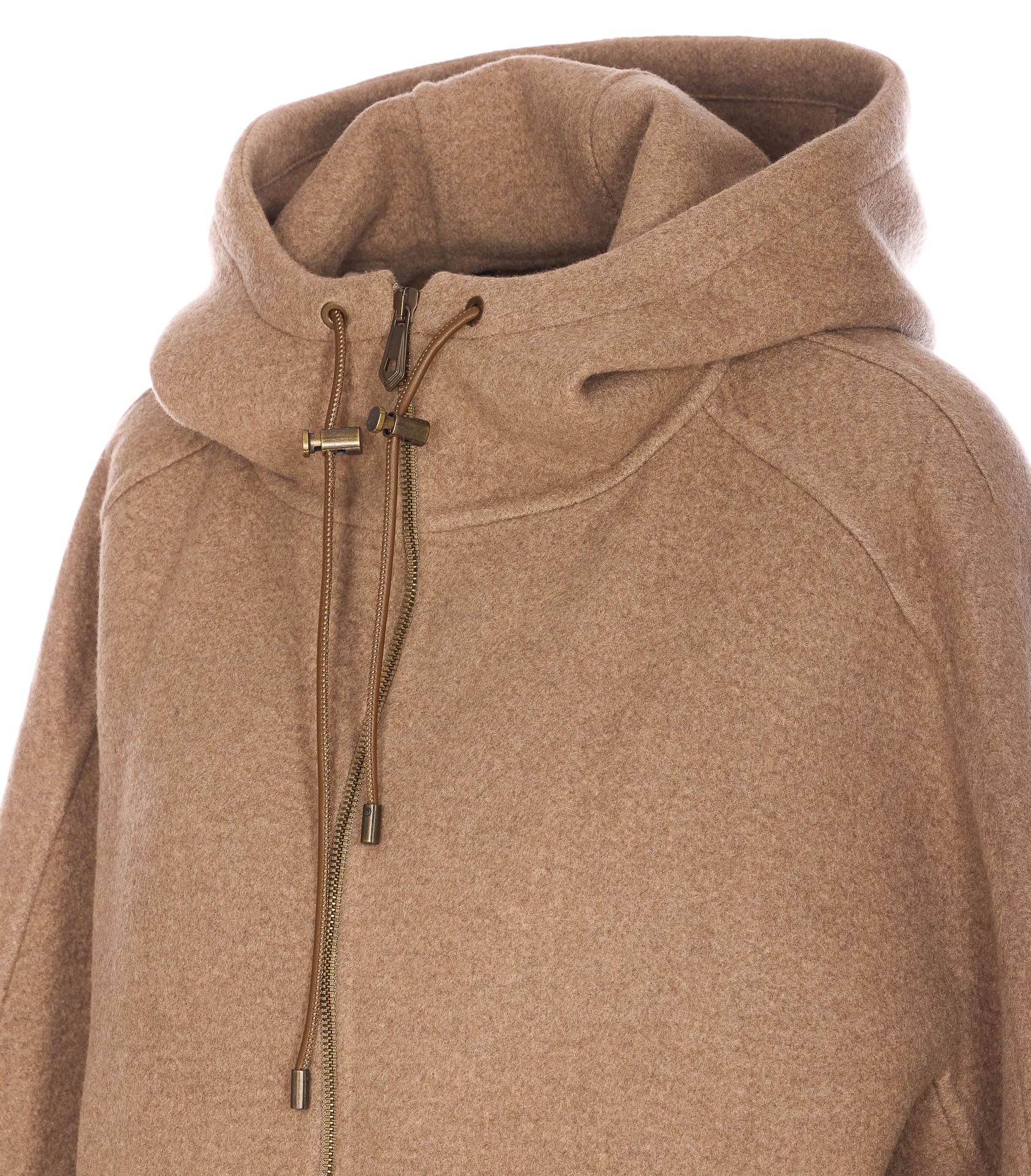 Max Mara Coats Beige Cashmere