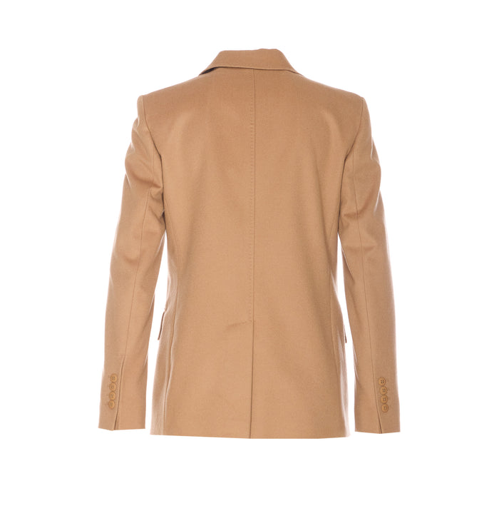 Max Mara Studio Jackets Beige Virgin Wool