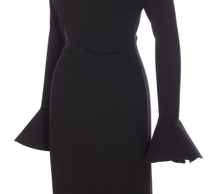 Solace London Dresses Black Polyester