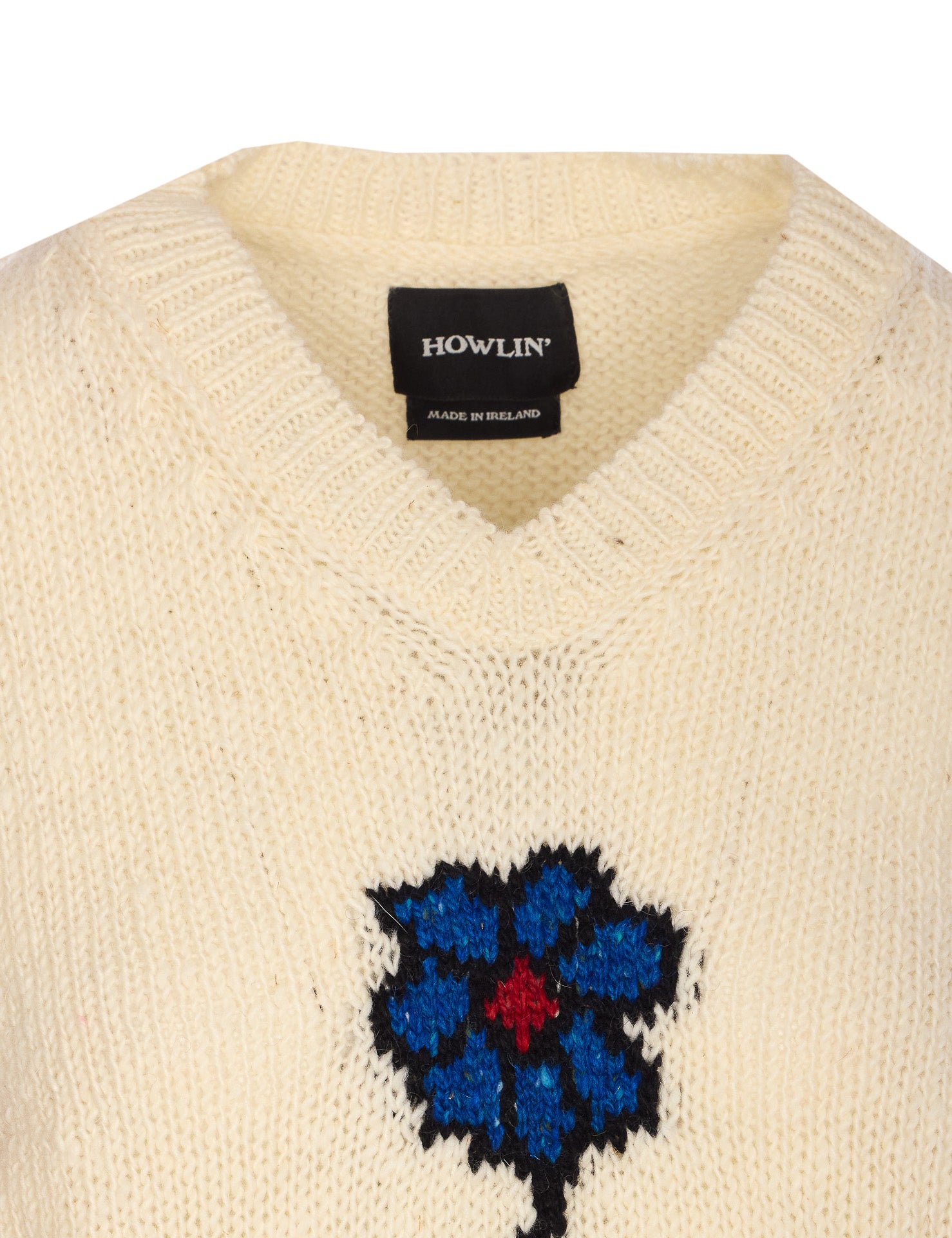 Howlin Jackets White Pure Wool