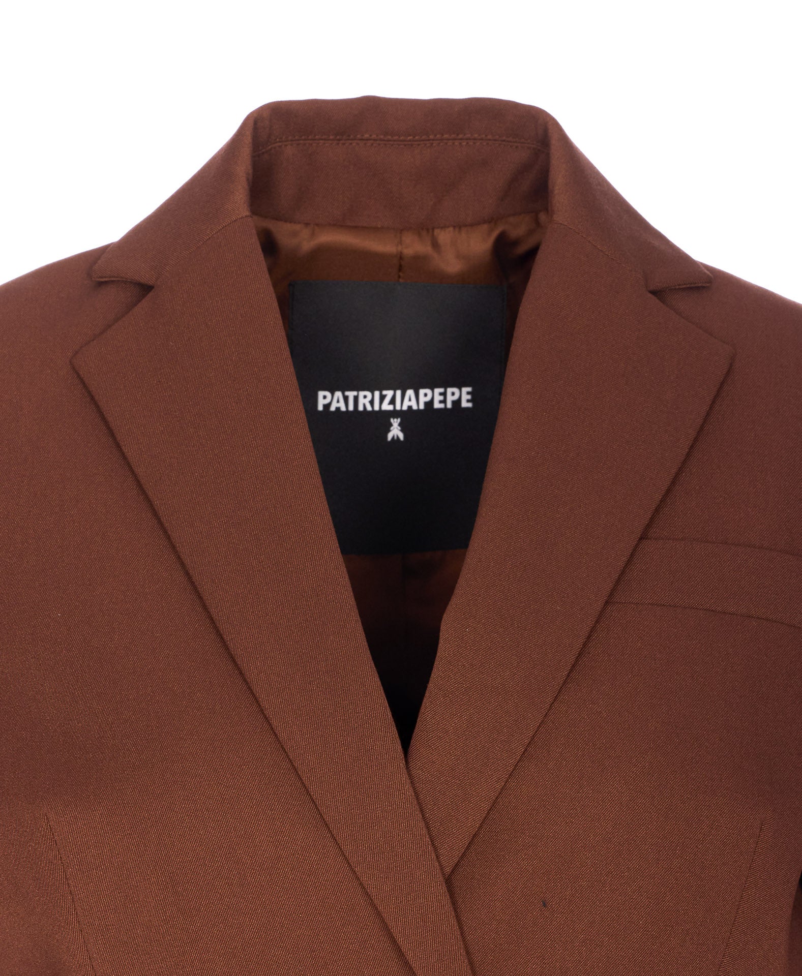 Patrizia Pepe Jackets Brown Polyester