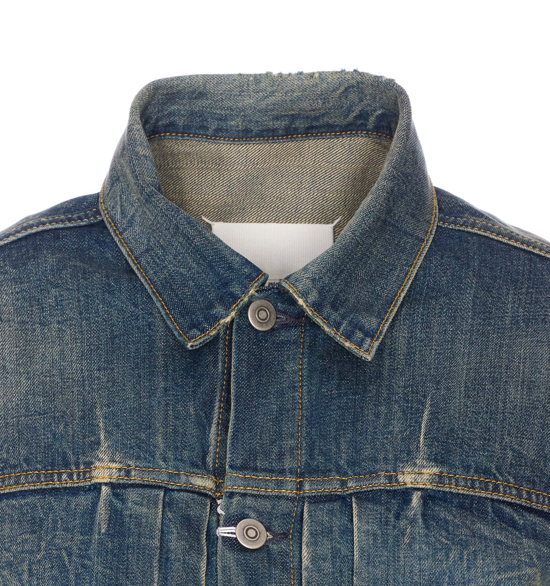 Maison Margiela Jackets Blue Cotton