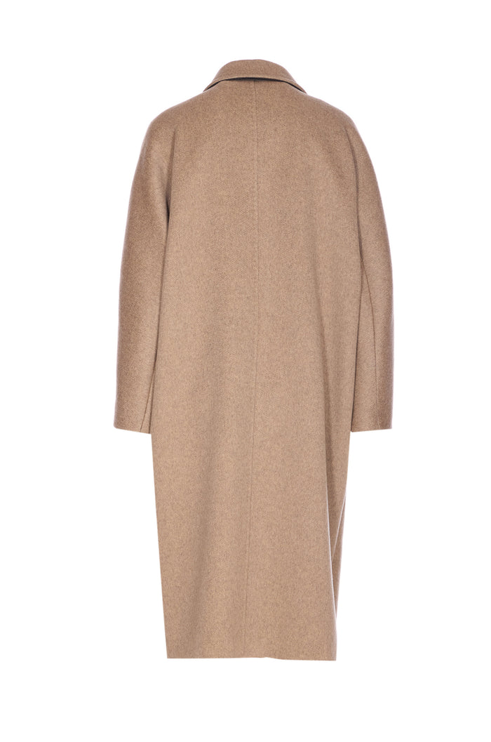 Max Mara Coats Beige Cashmere