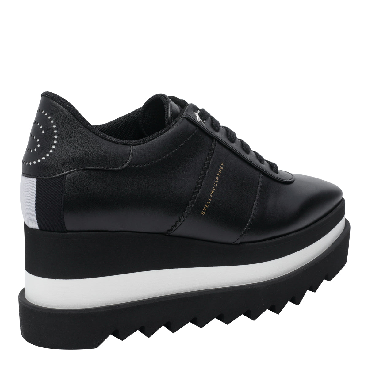 Stella McCartney Flat shoes Black Vegan Leather/rubbe Sole