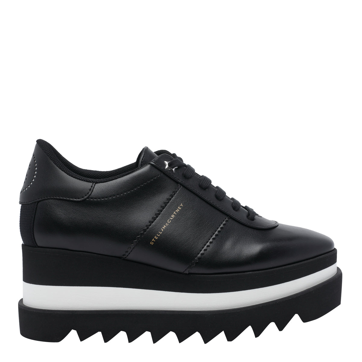 Stella McCartney Flat shoes Black Vegan Leather/rubbe Sole