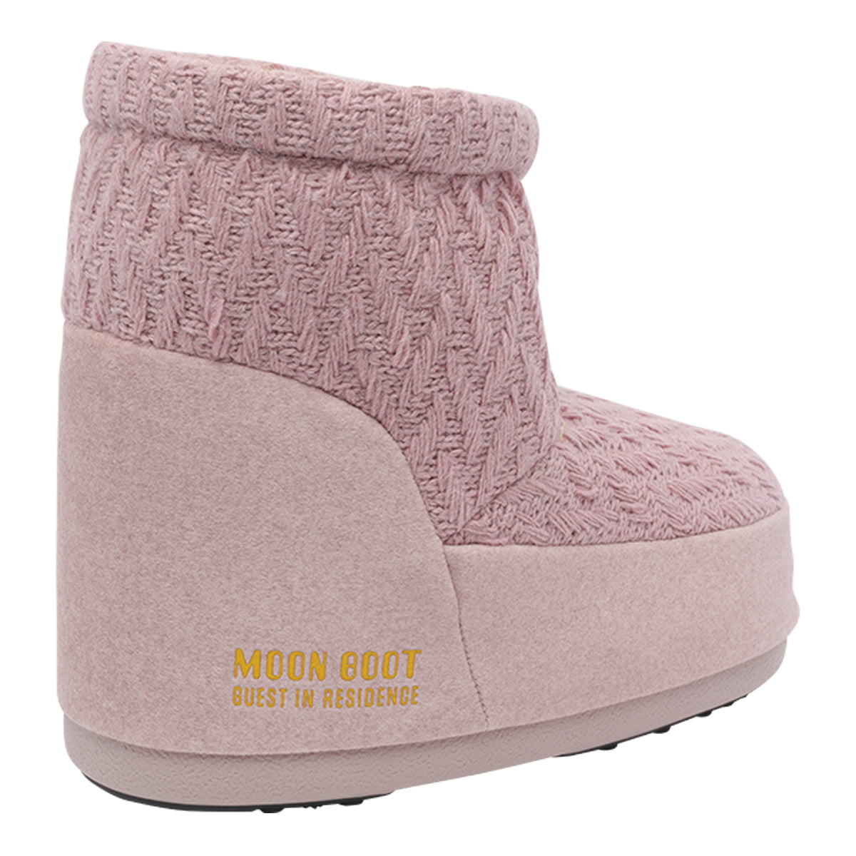 MOON BOOT X GUEST IN RESIDENCE Pink Fabric/rubber Sole