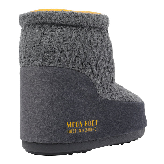 MOON BOOT X GUEST IN RESIDENCE Grey Fabric/rubber Sole